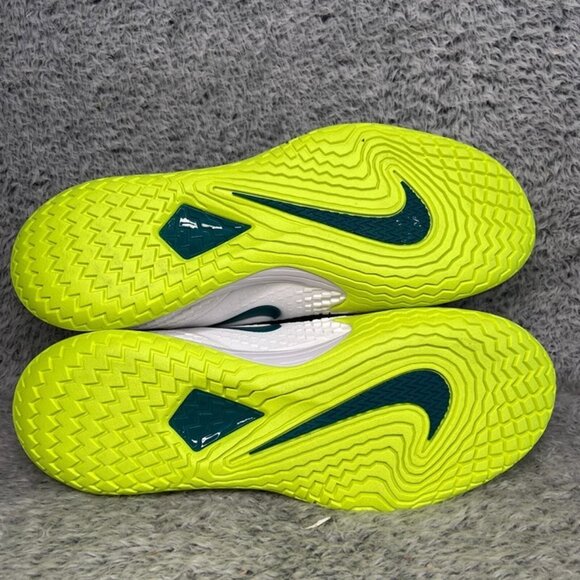Nike Court Zoom Vapor Cage 4 Rafa Size 10-11.5 Men Tennis White Volt DD1579-107 - Picture 6 of 6